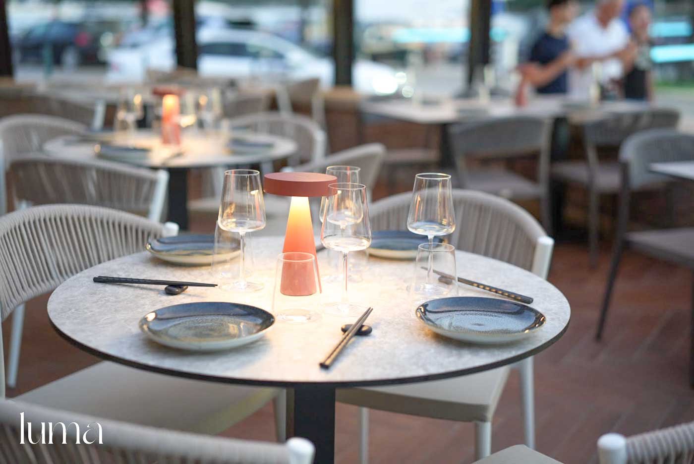Romantic sunset dinner in Rovinj at Luma Restaurant by the Adriatic