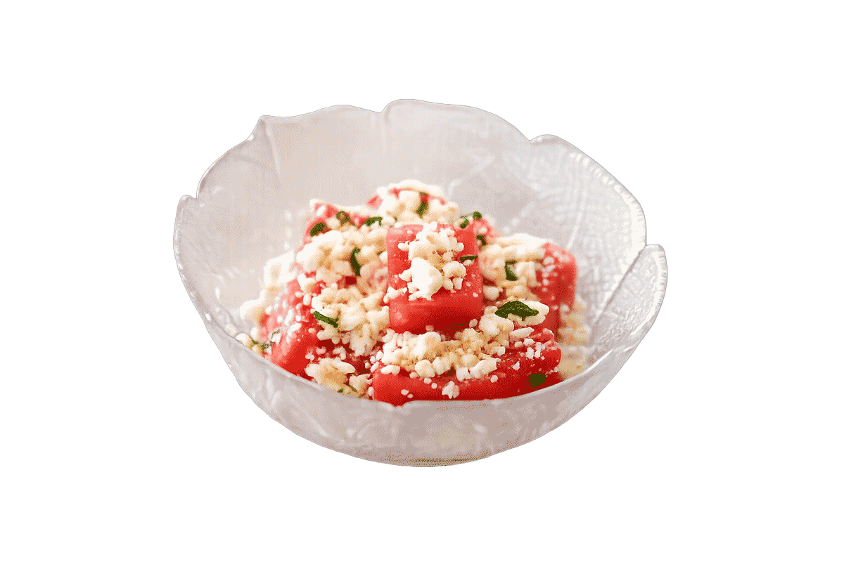 Watermelon Feta Salad Luma Restaurant Rovinj